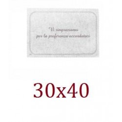 SOTTOPASTE 30x40cm 500pz