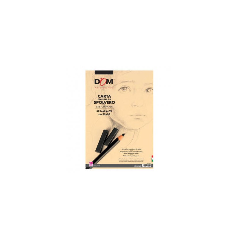 CARTA SPOLVERO CWR 90gr 23x33cm 50 FOGLI