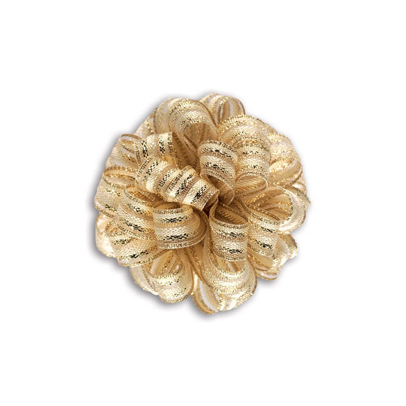 NASTRO TESSUTO WIRED ANIMATO mm40x20mt 25.ORO