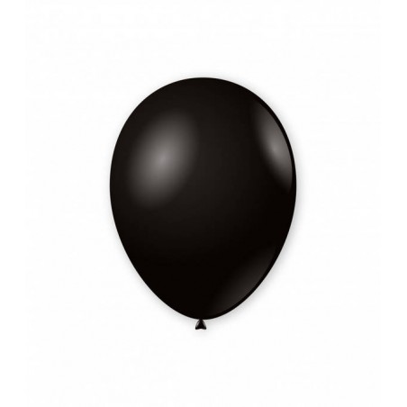 PALLONCINI LATTICE MEDIUM 10 26cm 100pz NERO RC