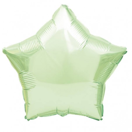 PALLONE MYLAR STELLA VERDE SALVIA ø45cm