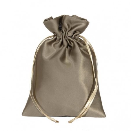 SACCHETTO ELEGANCE MATT 9x12cm DARK GREY 10pz