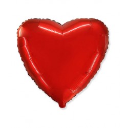 PALLONE MYLAR CUORE 32 80cm ROSSO RC