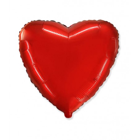 PALLONE MYLAR CUORE 32 80cm ROSSO RC