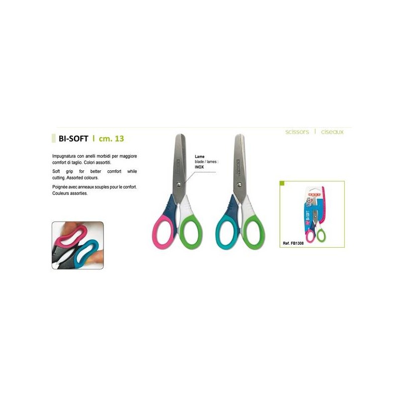 FORBICI BI-SOFT 13cm ARDA