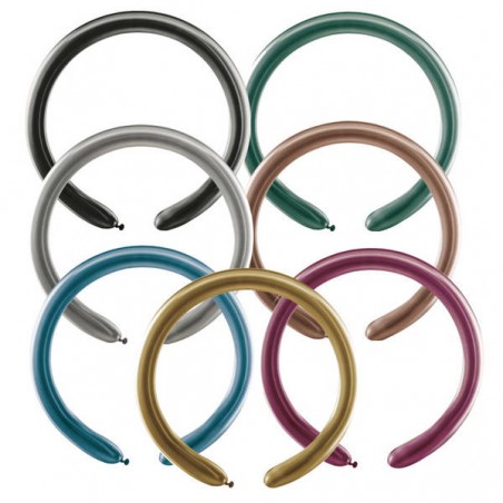 PALLONCINI MODELLABILI 50pz GLOSSY ASSORTITI