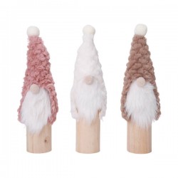 DECORAZIONI DA TAVOLA BABBO NATALE ass.ti 30cm