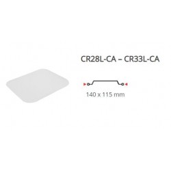 COPERCHI TEGLIA ALLUMINIO 1 PORZIONE 100pz CR28L CONTITAL