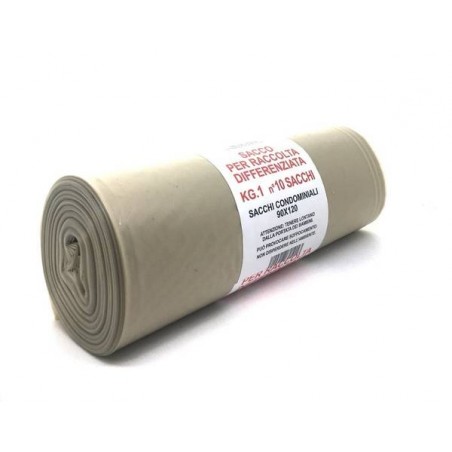 SACCHI NU 90x120cm AMBRA TIPO 1000 EXTRA RESISTENZA 8pz