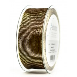 NASTRO TREVISO mm40x20mt 132-MARRONE/ORO