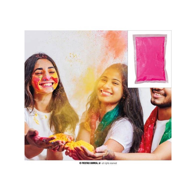 SACCHETTO POLVERE FUXIA 200gr