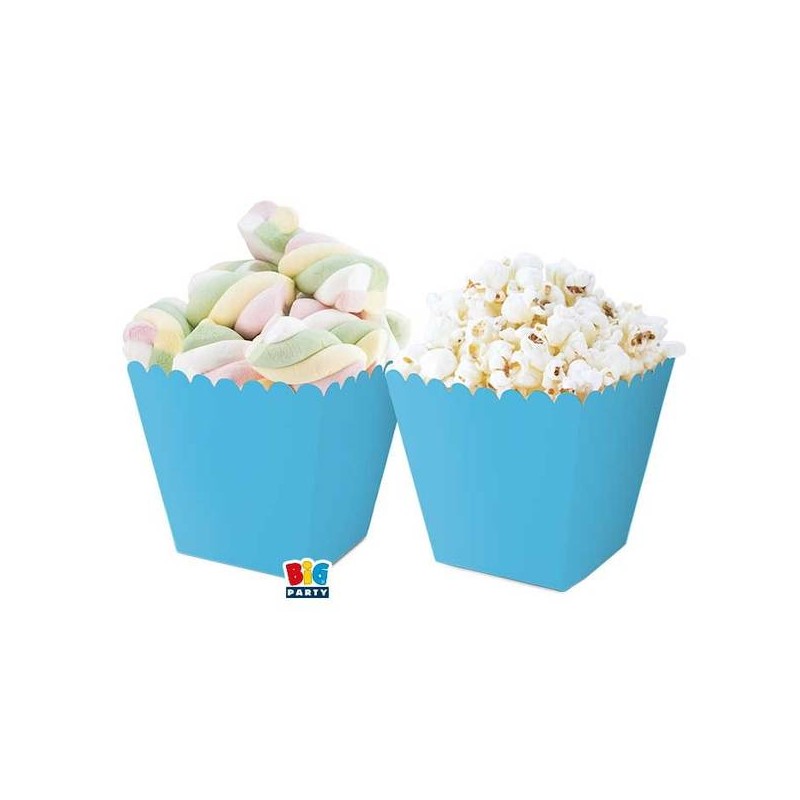 SWEETY BOX CELESTE 6,5x8x6,5cm 6pz