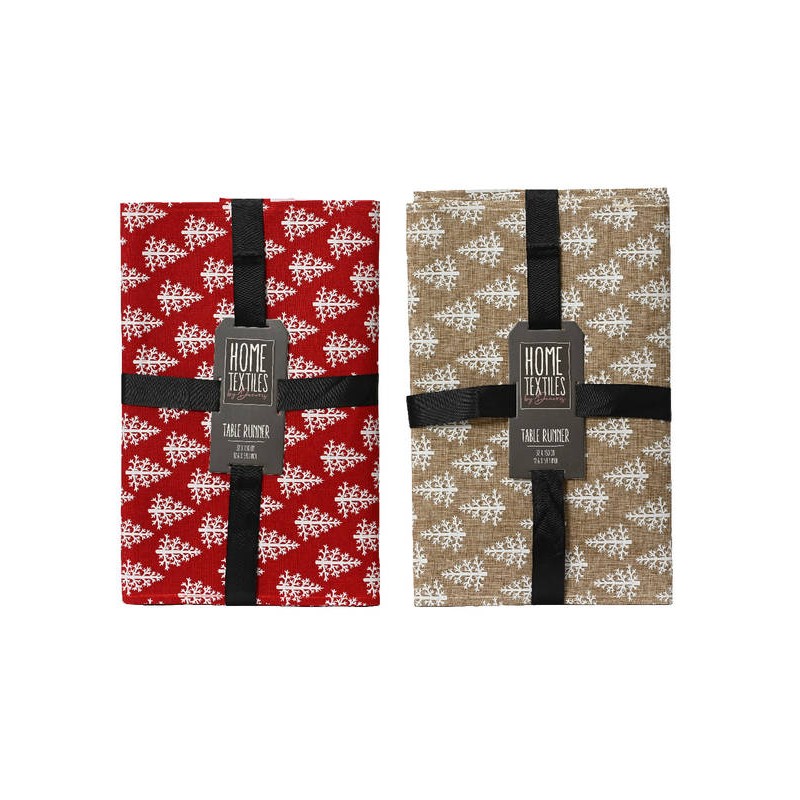 RUNNER POLYESTER DIGITAL TREE 2ass. H150cm