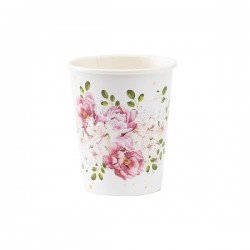 BICCHIERI 250cc QUEEN ROSE 8pz