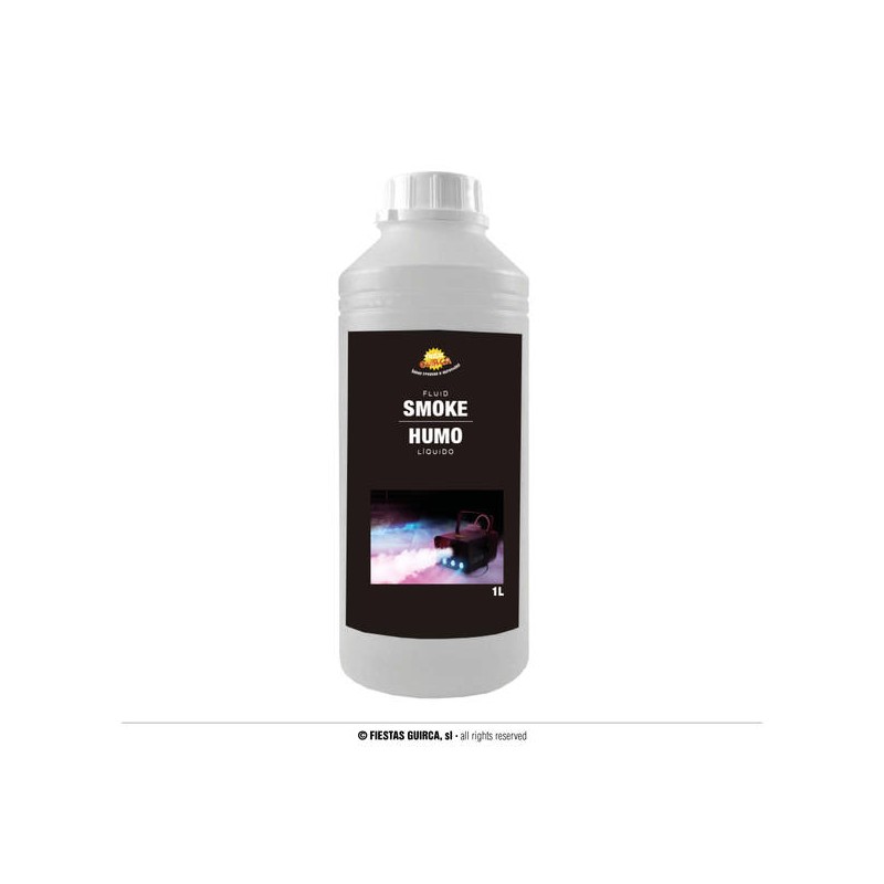 BOTTIGLIA 1lt LIQUIDO MACCHINA FUMO