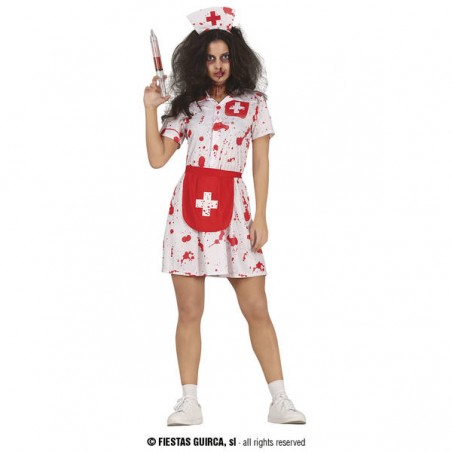 COSTUME BLOODY INFERMIERA DONNA TG.M 38-40