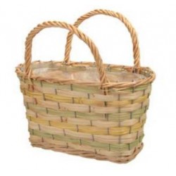 CESTO NATURALE RETTANGOLARE 27x15x18cm