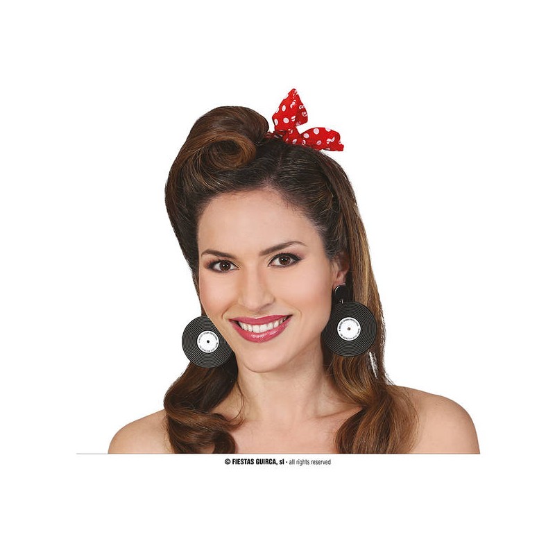 ORECCHINI DISCHI IN VINILE