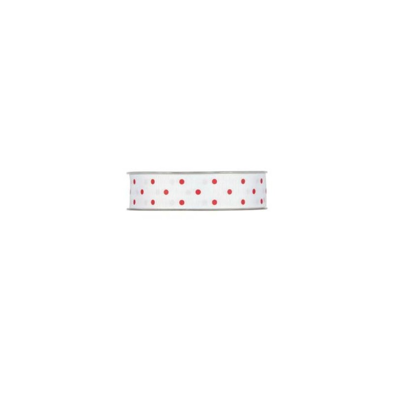 NASTRO LUMIERE mm25x20mt WHITE/RED