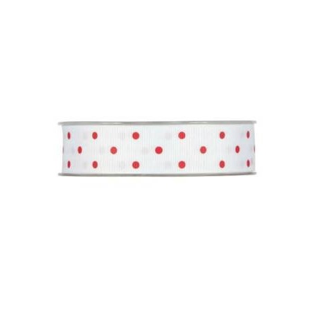 NASTRO LUMIERE mm25x20mt WHITE/RED