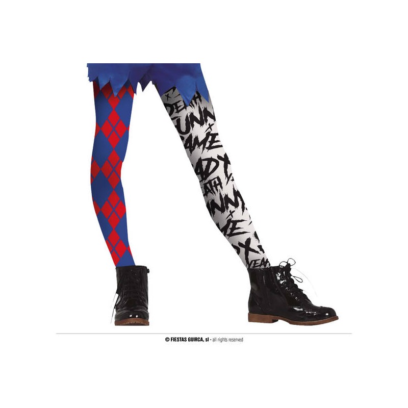 COLLANT CON STAMPE BIMBA DANGER 7-12 ANNI