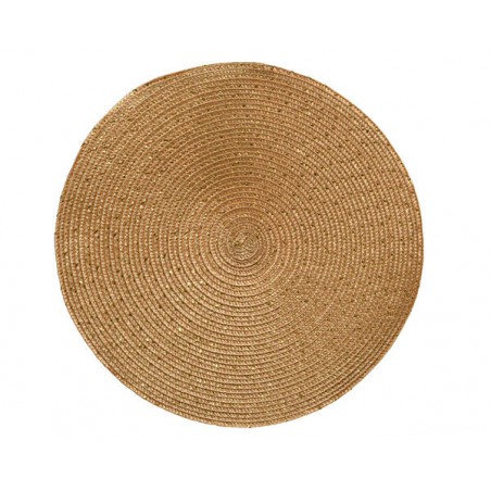 SOTTOPIATTO ORO INTRECCIATO Ø38cm