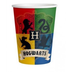 BICCHIERI IN CARTA CASATE HARRY POTTER 8pz