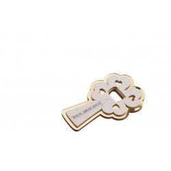 CAVATAPPI QUADRIFOLGIO LEGNO /PLEXI