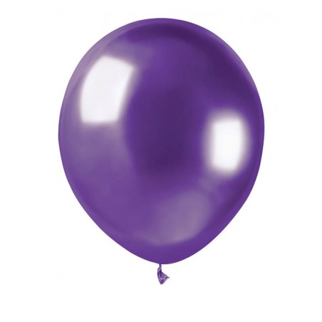 PALLONCINI LATTICE 5 12cm 50pz GLOSSY VIOLA