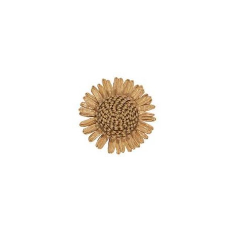 SUNFLOWER Ø5,5cm CREAM 6pz