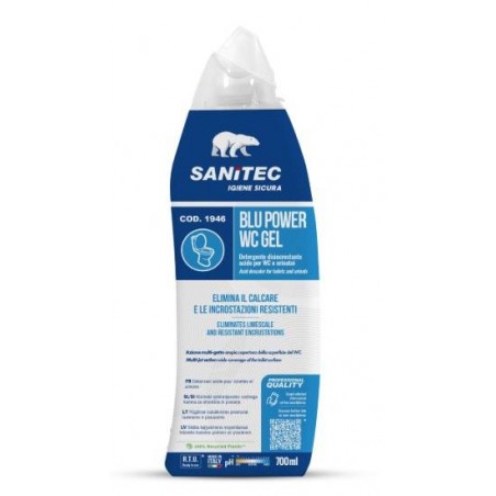 BLU POWER WC GEL DISINCROSTANTE 700ml SANITEC