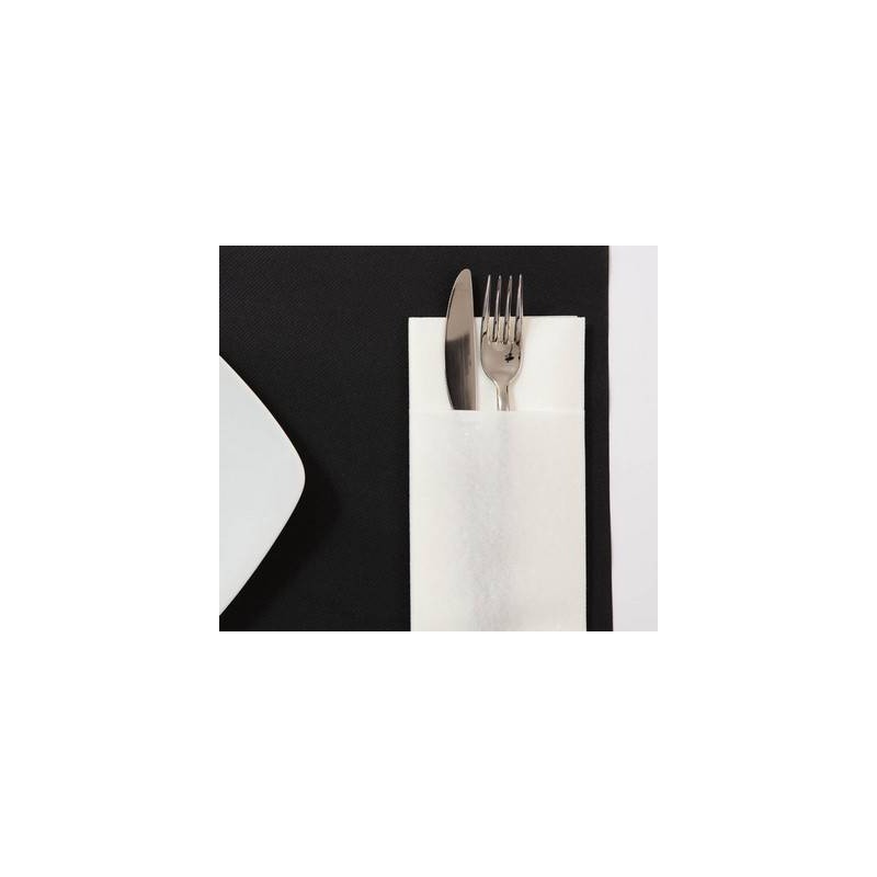 TOVAGLIOLI 40x40cm QUICK POCKET AIRLAID BIANCO 40pz FATO