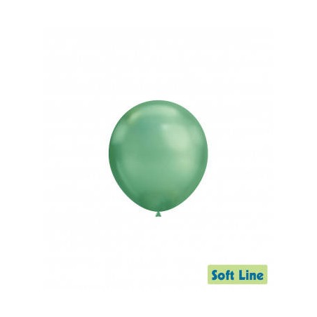 PALLONCINI LATTICE SOFT LINE CHROME 5 13cm VERDE 121 100pz RC