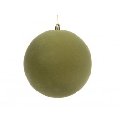 SFERA VERDE VELLUTINO Ø15cm