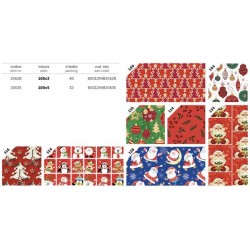 CARTA REGALO ROTOLO 1x3mt NATALE FUNNY RN6 ASS.TO