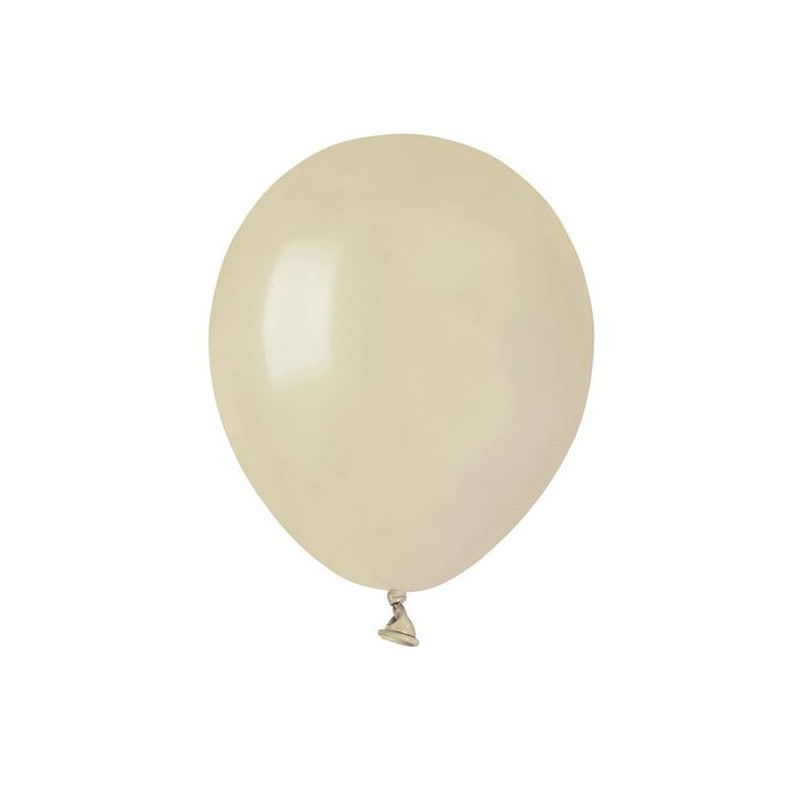 PALLONCINI COLOR 5 12cm LATTE 100pz