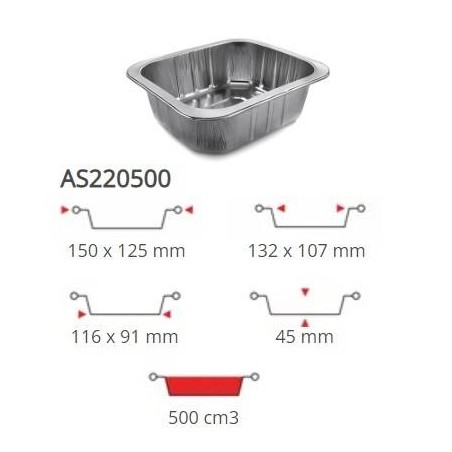 TEGLIA READY2EAT 1PRZ 50PZ AS220500
