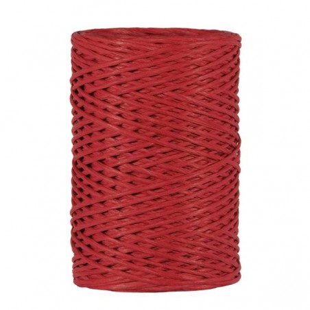 WIRED PAPER RAPHIA mm2x50mt RED