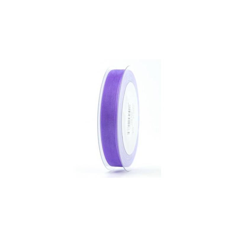 NASTRO ORGANZA mm15x50mt LILLA
