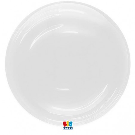 PALLONE DECO BUBBLE ø90cm 36 CRYSTAL TRASPARENTE