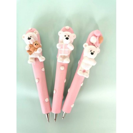 PENNA ORSETTO ROSA assortiti 1pz