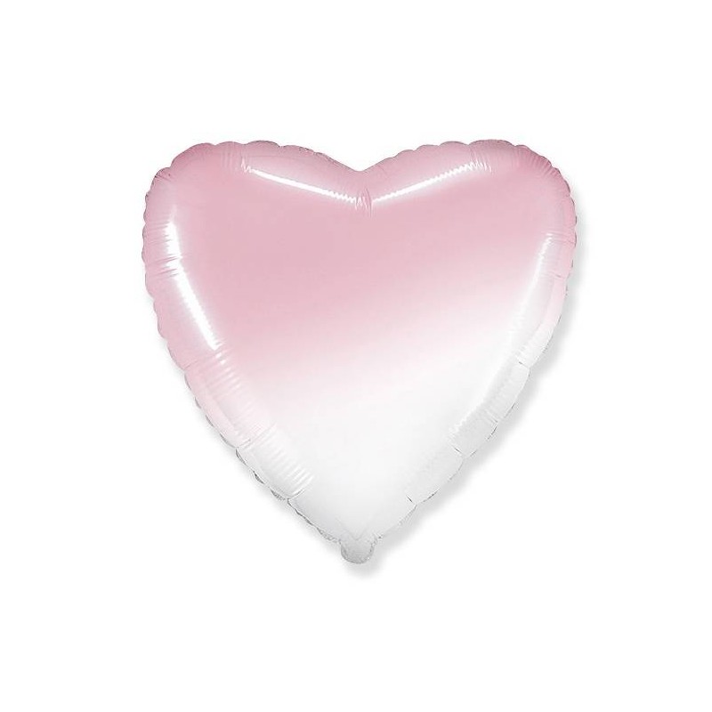PALLONE MYLAR CUORE ROSA BABY SFUMATO 32 80cm 1pz