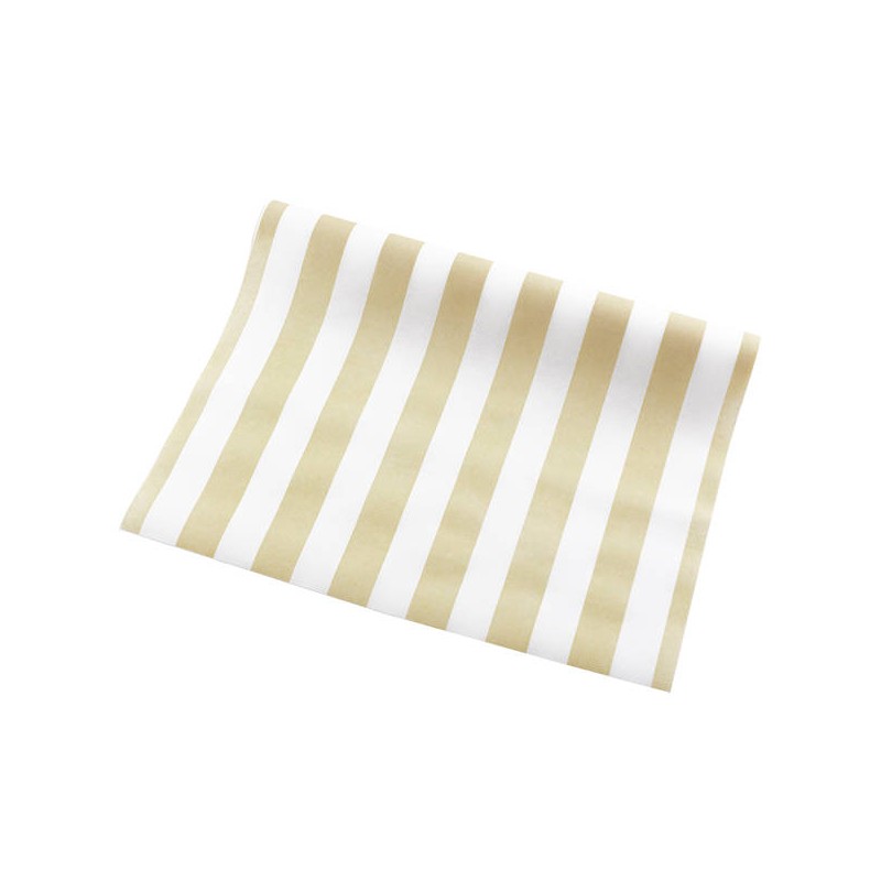 RUNNER AIRLAID 40x250cm RIGHE SABBIA