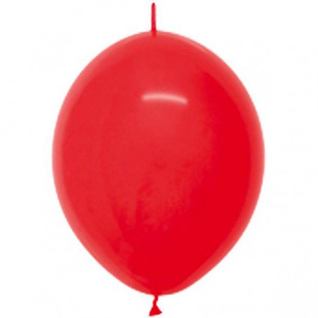 PALLONCINI LATTICE LINK 12 30cm 25pz ROSSO SEMPRETEX