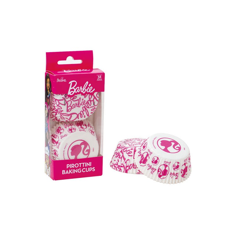 PIROTTINI 50x32mm BARBIE 36pz DECORA