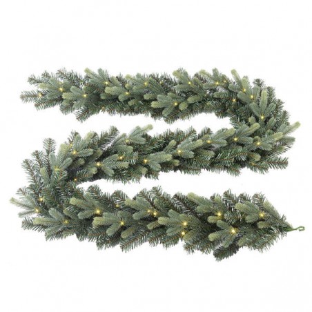 GHIRLANDA PINO VERDE CON LED 270cm interno