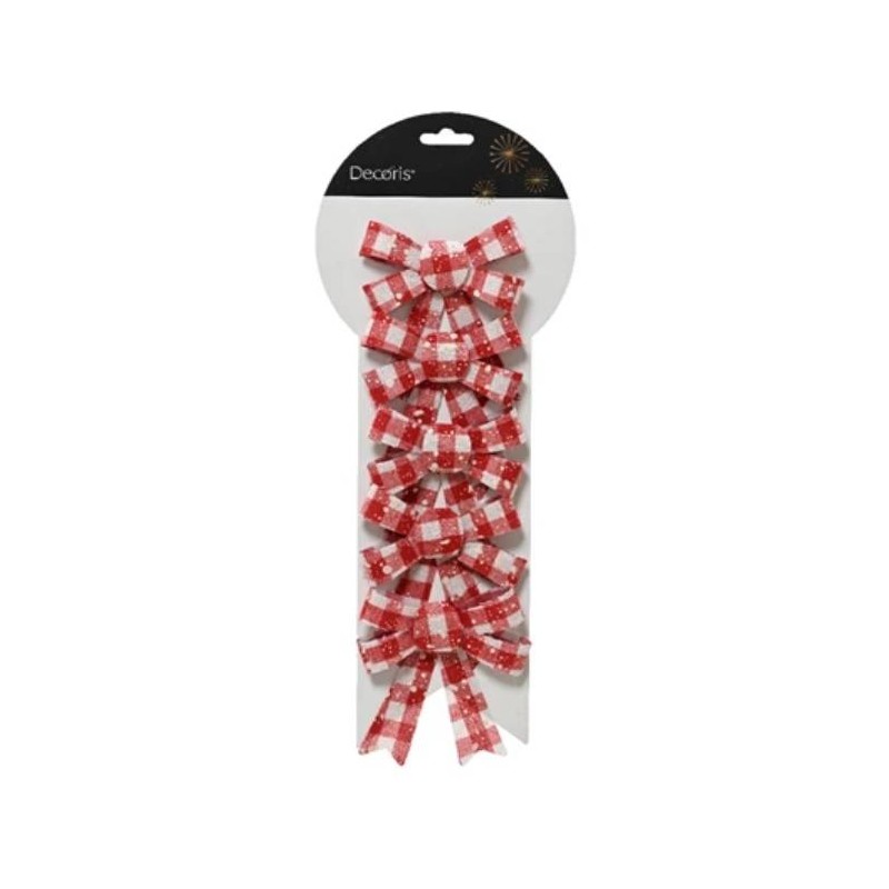 FIOCCHI PRONTI SCOZZESE CON NEVE 9x11cm 5pz