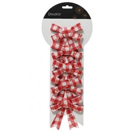 FIOCCHI PRONTI SCOZZESE CON NEVE 9x11cm 5pz