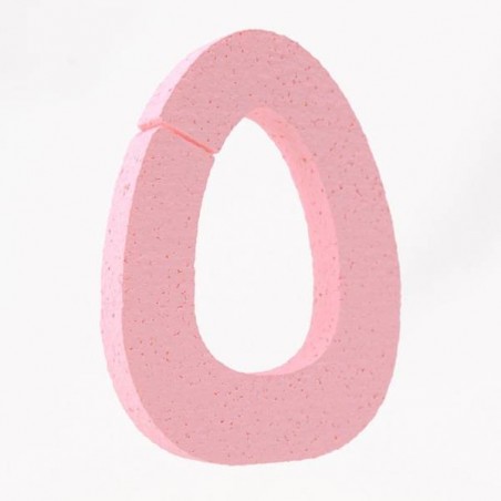 LETTERA POLISTIROLO PASTELLO mm120x90 O ROSA PASTELLO