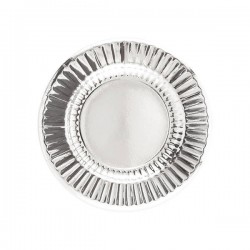 PIATTI ROUND 21cm ARGENTO 8pz